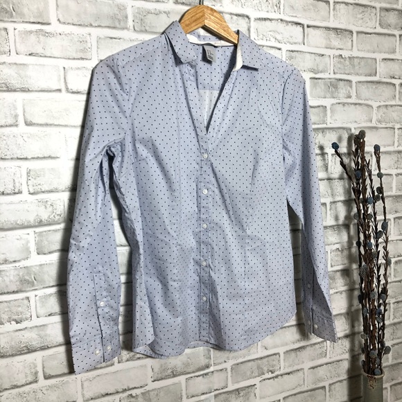 H&M Long Sleeve Button-Down Shirt SZ 12 - Picture 3 of 8